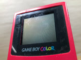 LG7443 With Defects - GameBoy Color Red Console Nintendo Japan