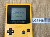 LG7446 With Defects - GameBoy Color Yellow Console Nintendo Japan