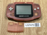 LG7470 Not Working - GameBoy Advance Milky Pink Console Nintendo Japan