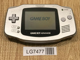 LG7477 With Defects - GameBoy Advance Silver Console Nintendo Japan