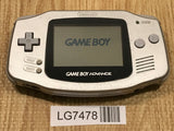 LG7478 With Defects - GameBoy Advance Silver Console Nintendo Japan