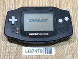LG7479 With Defects - GameBoy Advance Black Console Nintendo Japan