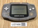 LG7486 With Defects - GameBoy Advance Milky Blue Console Nintendo Japan