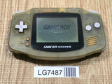 LG7487 With Defects - GameBoy Advance Milky Blue Console Nintendo Japan