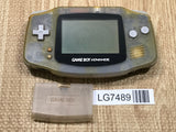 LG7489 Not Working - GameBoy Advance Milky Blue Console Nintendo Japan