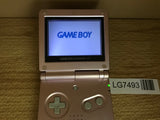 LG7493 Tested Working - GameBoy Advance SP Pearl Pink Console Nintendo Japan
