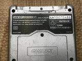 LG7495 Tested Working GameBoy Advance SP Platinum Silver Console Nintendo Japan
