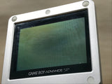 LG7496 With Defects - GameBoy Advance SP Platinum Silver Console Nintendo Japan