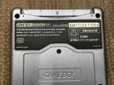 LG7496 With Defects - GameBoy Advance SP Platinum Silver Console Nintendo Japan