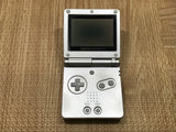 LG7496 With Defects - GameBoy Advance SP Platinum Silver Console Nintendo Japan