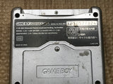 LG7497 With Defects - GameBoy Advance SP Platinum Silver Console Nintendo Japan