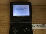 LG7498 With Defects - GameBoy Advance SP Onyx Black Console Nintendo Japan