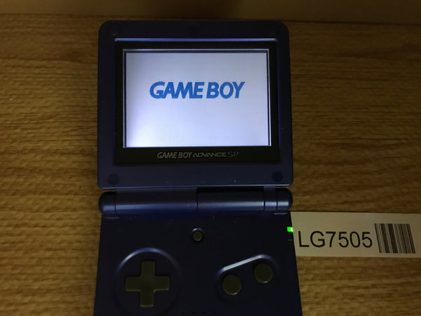 LG7505 Tested Working - GameBoy Advance SP Azurite Blue Console