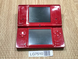 LG7510 Not Working - Nintendo DSi DS Red Console Nintendo Japan