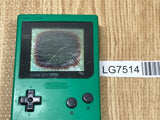 LG7514 With Defects - GameBoy Pocket Green Console Nintendo Japan