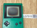LG7515 With Defects - GameBoy Pocket Green Console Nintendo Japan