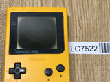 LG7522 With Defects - GameBoy Pocket Yellow Console Nintendo Japan
