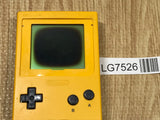 LG7526 With Defects - GameBoy Pocket Yellow Console Nintendo Japan