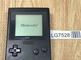 LG7528 Tested Working - GameBoy Pocket Black Console Nintendo Japan