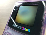 LG7530 With Defects - GameBoy Color Clear Purple Console Nintendo Japan