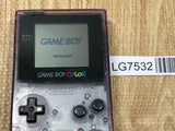 LG7532 With Defects - GameBoy Color Clear Purple Console Nintendo Japan