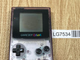 LG7534 With Defects - GameBoy Color Clear Purple Console Nintendo Japan