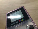 LG7536 Not Working - GameBoy Color Clear Purple Console Nintendo Japan