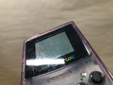 LG7536 Not Working - GameBoy Color Clear Purple Console Nintendo Japan