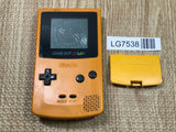 LG7538 Not Working - GameBoy Color Yellow Console Nintendo Japan