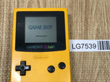 LG7539 With Defects - GameBoy Color Yellow Console Nintendo Japan