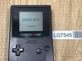LG7545 With Defects - GameBoy Color Purple Console Nintendo Japan