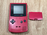 LG7546 With Defects - GameBoy Color Red Console Nintendo Japan