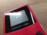 LG7547 With Defects - GameBoy Color Red Console Nintendo Japan