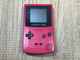 LG7547 With Defects - GameBoy Color Red Console Nintendo Japan