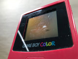 LG7548 With Defects - GameBoy Color Red Console Nintendo Japan