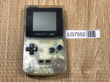 LG7552 Not Working - GameBoy Color Clear Console Nintendo Japan