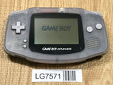 LG7571 With Defects - GameBoy Advance Milky Blue Console Nintendo Japan