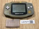 LG7577 Not Working - GameBoy Advance Milky Blue Console Nintendo Japan