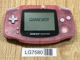 LG7580 With Defects - GameBoy Advance Milky Pink Console Nintendo Japan