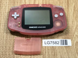 LG7582 Not Working - GameBoy Advance Milky Pink Console Nintendo Japan