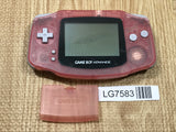 LG7583 Not Working - GameBoy Advance Milky Pink Console Nintendo Japan