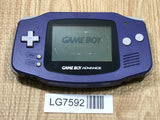 LG7592 With Defects - GameBoy Advance Violet Console Nintendo Japan