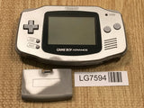 LG7594 Not Working - GameBoy Advance Silver Console Nintendo Japan