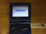 LG7598 With Defects - GameBoy Advance SP Azurite Blue Console Nintendo Japan