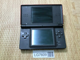LG7609 Not Working - Nintendo DS Lite Crimson Black Console Nintendo Japan