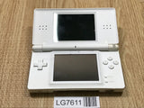 LG7611 Not Working - Nintendo DS Lite Crystal White Console Nintendo Japan