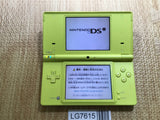 LG7615 With Defects - Nintendo DSi DS Lime Green Console Nintendo Japan