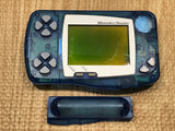LG7622 With Defects - Wonder Swan Skeleton Blue Console Japan