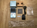 LG7624 Tested Working - GameBoy Advance SP Pearl Blue Console Boxed Japan