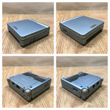 LG7624 Tested Working - GameBoy Advance SP Pearl Blue Console Boxed Japan